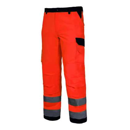 Pantalon Reflectorizant Premium / Portocaliu - S