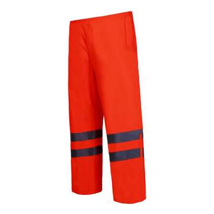 Pantalon Reflectorizant Impermeabil / Portocaliu - Xl