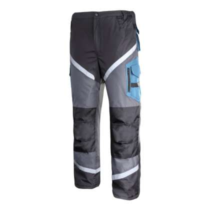 Pantalon Lucru Captusit Cu Reflectorizant - L