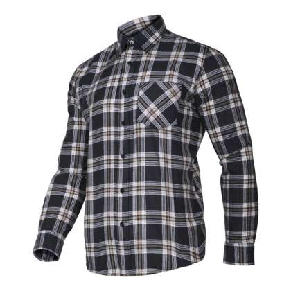 Camasa Flanel Cu Carouri / Bleumarin - 2Xl/H-188