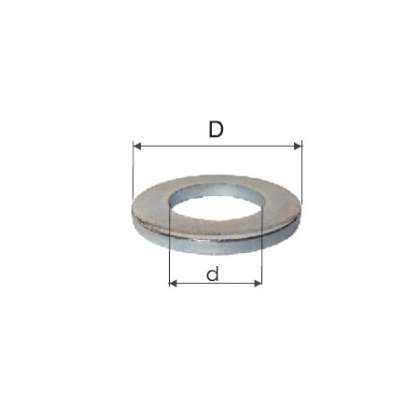 Saibe Zincate Inguste M3 (3.2/7Mm), 1000/Set