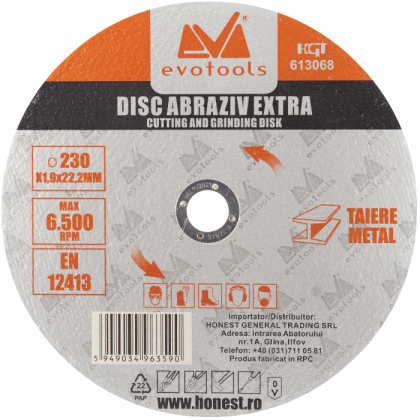 Disc Abraziv ETS A46 Extra / D[mm]: 115; B[mm]: 1.6