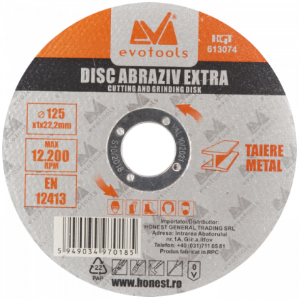 Disc Abraziv ETS A60 Extra / D[mm]: 115; B[mm]: 1