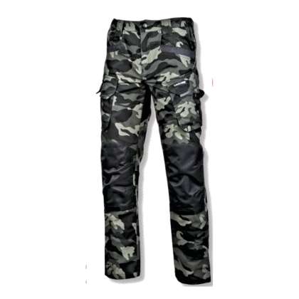 Pantalon Interventie Intarit / Camuflaj-Verde - S