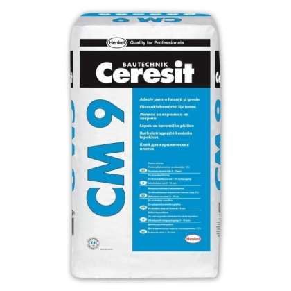 CM 9 - Adeziv gresie si faianta Ceresit  ( 25 kg ) 