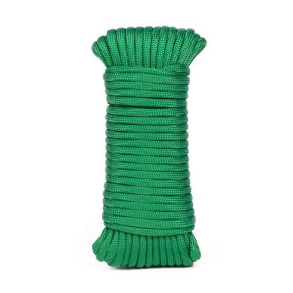 Sfoara paracord 3 mm x 15 metri , culoare verde 