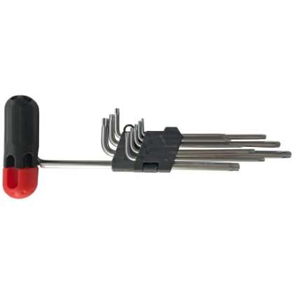 Chei Torx Cu Maner, Cr-V Set 9 (T10,T15,T20,T25,T27,T30,T40,T45,T50)