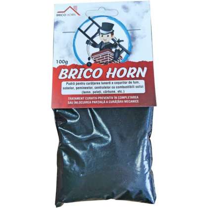 Pudra Curatare Pt. Cos Fum "Brico Horn" - 100 G