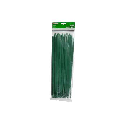 Set de 50 bucati Bride 370 mm x 7,8 mm culoare verde