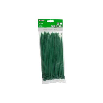 Set de 100 buc Bride 200 mm x 3,6 mm culoare verde