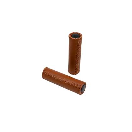 Set 2 manere bicicleta 125 mm , culoare cognac