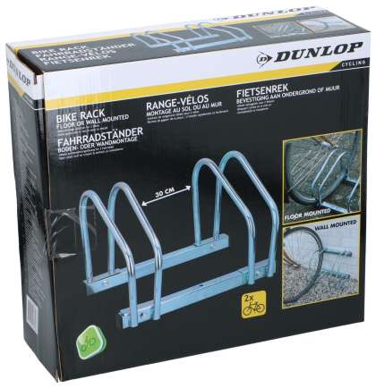 Suport Pentru 2 Biciclete Dunlop ,Montare Pe Podea 