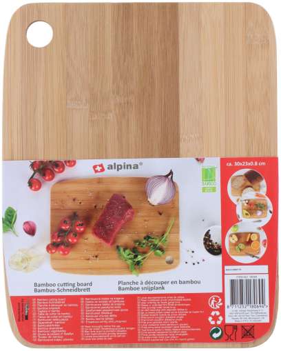 Tocator  Bucatarie din Lemn  Alpina .Dimensiune 8 X 230 X 300 Mm