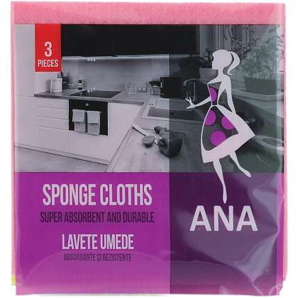 Lavete Umede Ana 3 Buc (Az)-014361