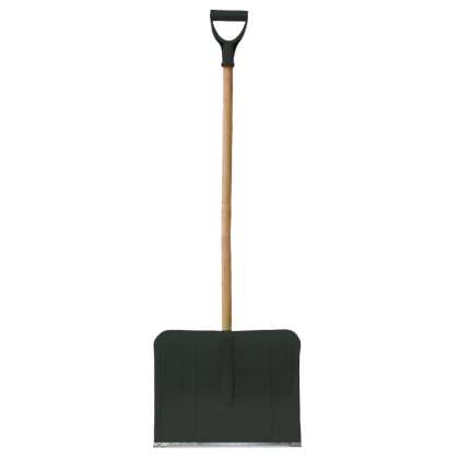 Lopata Zapada Plastic Cu Maner Lemn 455x360mm