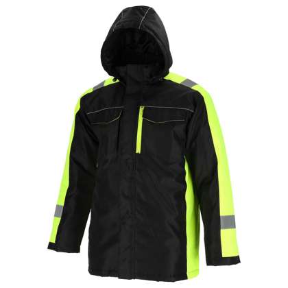 Jacheta Captusita Cu Gluga Si Reflectorizant - Xl