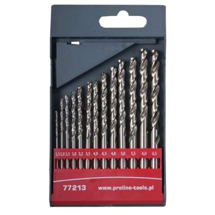 Set Burghie Metal Hss 135° In Caseta 1.5-6.5mm - 13p.