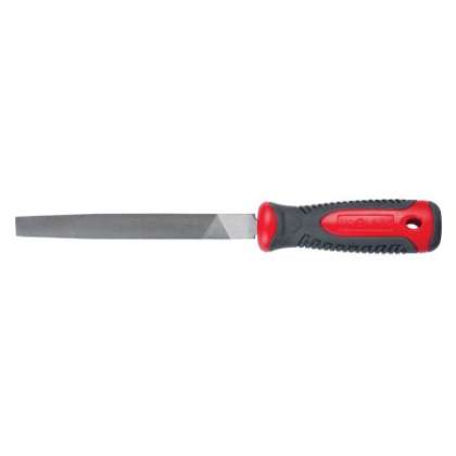 Pila Metal Cu Maner Bimaterial / Plata - 200mm