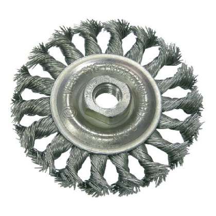 Perie Sarma Impletita Tip Circular Cu Filet 100mm