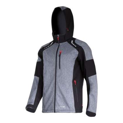 Jacheta Imprimeu Reflectorizant Elastica Cu Gluga - 3xl