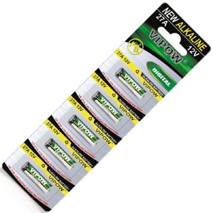 Baterie Alcalina 12v Lr27a / Blister, 5/set
