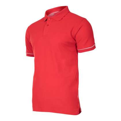 Tricou Bumbac Polo / Rosu - L