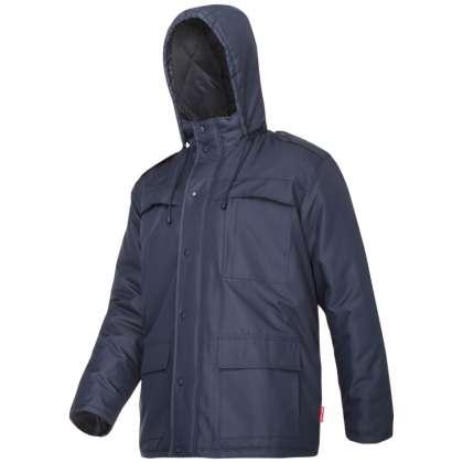 Jacheta Captusita Usoara Cu Gluga / Bleumarin - 2xl