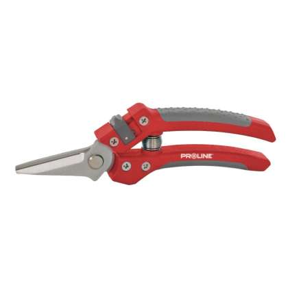 Foarfeca Vie Inox Alungita Cu Maner Soft-touch / 18mm