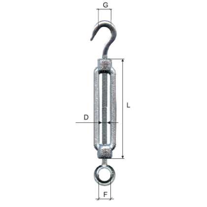 Intinzator Carlig - Inel 8mm / 10/11mmx110mm