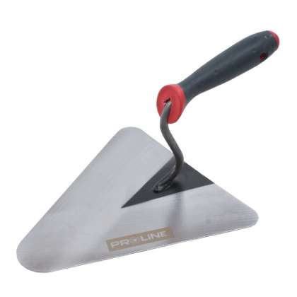 Mistrie Otel Triunghiulara Cu Maner Gumat 200x190mm