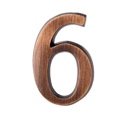 Semn Cifra Cu Adeziv Fixare - 50mm / Antichizat / 2