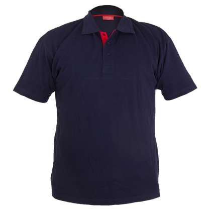 Tricou Bumbac Polo / Albastru - 2xl