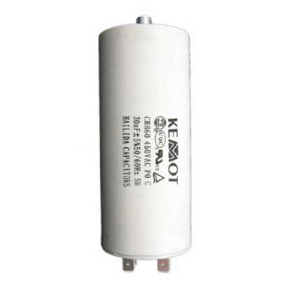 Condensator Motor Cu Surub Conector -  30uf / 450v