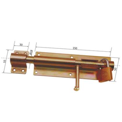 Zavor Aplicat Cu Tija Cilindrica Si Inel Lacat 50/150mm