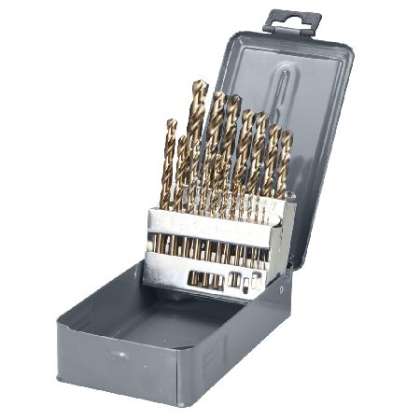 Set Burghie Metal Hss-co 135° In Cutie 1-10mm - 19p.