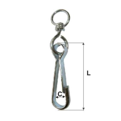 Clema Fixare Cu Inel 10.5x50mm