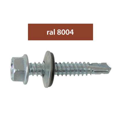 Suruburi Perforatoare Ral8004-aramiu 4.8x35mm, 250/set