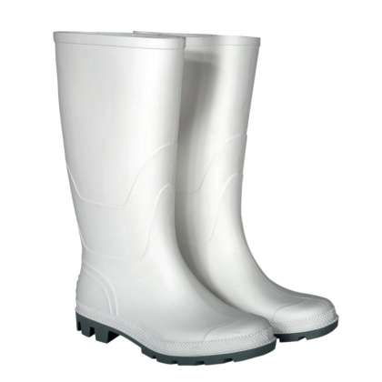 Cizma Pvc Protectie Tip-inalt Alba (o4src) - 47