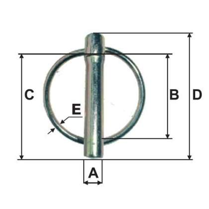 Siguranta Bolt Cu Inel 10.0x56mm / 3.5x36.5mm / 45mm