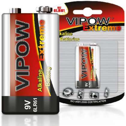Baterie Super-alcalina 9v 6lf22 / Blister