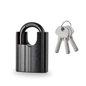 Lacat Otel Negru Bbl-Black-Dx - 63 Mm