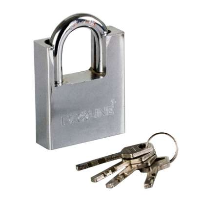 Lacat Securizat Cu Tija Interna Curbata 50mm