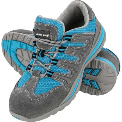 Pantof Piele-intoarsa-tesut Cu Cauciuc (s1sra) - 42