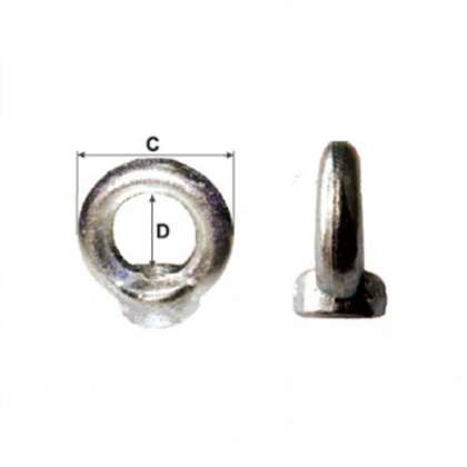 Inel Cu Piulita Incorporata M20 / 40mm/72mm