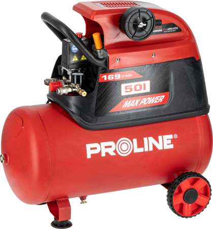 Compresor Aer Cu Ulei - 1500w / 8bar / 169l/min / 50l