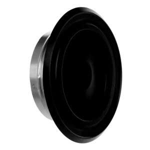 Rozeta Negru Mat 120 Mm