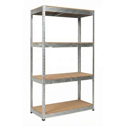 Raft Metalic - 4p / 150x75x30cm / 100kg / Galvanizat