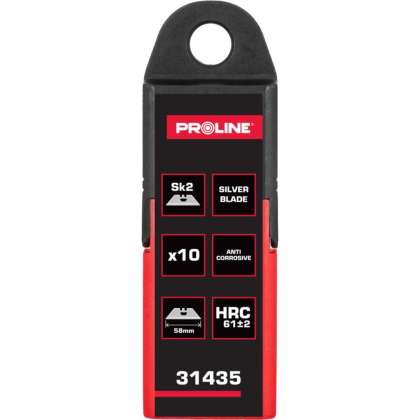 Lame Cutter Sk2 Trapez 60mm / Blister, 10/set