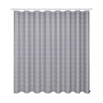 Perdea Dus 70g / 180x200cm - Model-carouri-gri