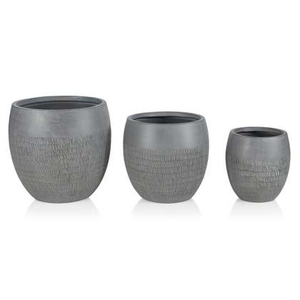 Set Ghivece Exterior - Helia, 3p.